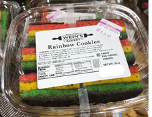 Load image into Gallery viewer, Wein&#39;s Rainbow Cookies 10 OZ

